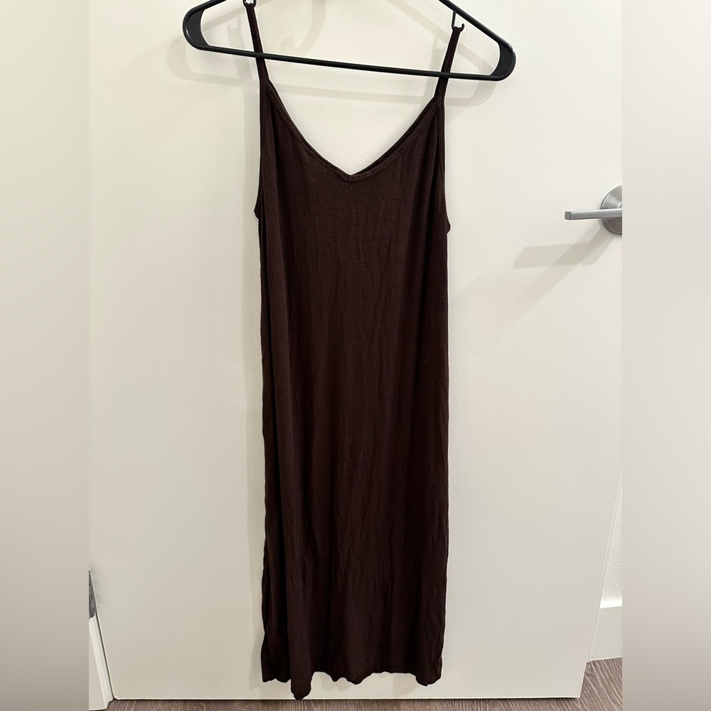 H&M Midi Ribbed Bodycon Dress